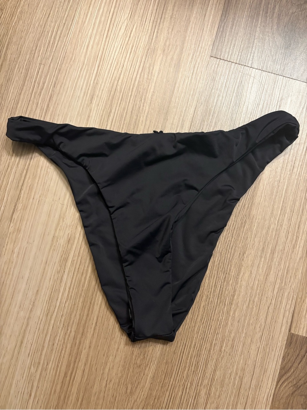 Good American Better Cheecky Black Bikini Bottom 3 Large Liner - Picture 2 of 7